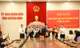 Quảng Ninh công bố quyết định về công tác cán bộ