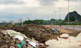Đường bao biển đẹp nhất Quảng Ninh biến thành nơi đổ rác xây dựng
