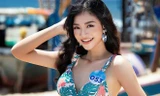 Vừa xuất hiện trên trang chủ Miss Grand, Á hậu Kiều Loan đã được khen xinh đẹp.