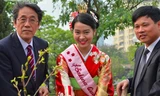Nữ hoàng Hoa anh đào 2018 Rika Takenaka.