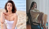 Đỗ Mỹ Linh, Tiểu Vy đồng loạt khoe sắc gợi cảm khiến fans 'bấn loạn'