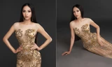 Đại diện Việt Nam tại Miss Asia Pacific khoe ba vòng nóng bỏng với đầm dạ hội