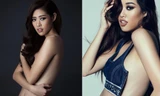 Loạt ảnh bán nude 'bỏng mắt' của Khánh Vân trước đăng quang Hoa hậu hoàn vũ