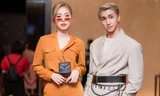 Á hậu Phương Nga-Bình An diện đồ như fashionista, tình tứ đi xem thời trang