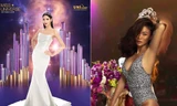 Hoàng Thuỳ được xướng tên, fans chế ảnh Mâu Thuỷ đội vương miện Miss Universe