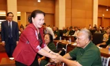 Chủ tịch Quốc hội Nguyễn Thị Kim Ngân gặp mặt các thương binh nặng tiêu biểu toàn quốc năm 2019.