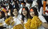 Nhiều bạn trẻ ở Bắc Giang rủ nhau cùng đi cổ vũ SEA Games 31