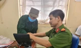 Công an tỉnh Bắc Giang phục vụ người dân làm thẻ căn cước trong dịp lễ 2/9