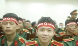 Lượng người tham gia hiến máu Chủ nhật Đỏ vượt kế hoạch ở Trường Sỹ quan Chính trị