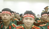 Lượng người tham gia hiến máu Chủ nhật Đỏ vượt kế hoạch ở Trường Sỹ quan Chính trị