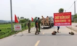 Một chốt kiểm soát dịch ở tỉnh Bắc Ninh