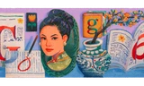 Google Doodle tôn vinh nhà thơ Sương Nguyệt Anh - chủ bút báo nữ giới đầu tiên ở Việt Nam