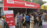 Nhà sách Tiền Phong náo nức phục vụ khách tại hội sách
