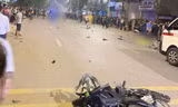 Hà Nội: Công an điều tra vụ 3 xe máy va chạm, 4 học sinh thương vong
