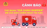 Một phụ nữ bị 'hack' 2 tài khoản ngân hàng vì tin lời kẻ giả danh shipper