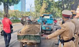 Công an Hà Nội tuyên truyền, xử lý xe thương binh, xe ba bánh tự chế vi phạm luật giao thông 
