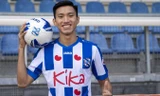 Văn Hậu trong màu áo Heereveen
