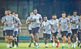 UAE tập luyện cho trận đấu quan trọng gặp Việt Nam
