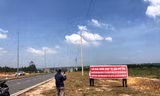 Dự án Happy Riverside ( Long An) do công ty Thiên Ân Phát làm chủ đầu tư đang là bãi đất trống