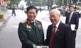Tổng Bí thư, Chủ tịch nước Nguyễn Phú Trọng dự và chỉ đạo Đại hội Đảng bộ Quân đội