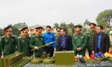 Đại biểu Quân đoàn 1, Trung ương Đoàn, Ban Thanh niên Quân đội tham quan sáng kiến, cải tiến kỹ thuật của tuổi trẻ Sư đoàn 312