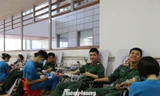 ĐVTN Bộ Tư lệnh 86 tham gia hiến máu cứu người, ngày 14/7