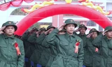 Thanh niên 63 tỉnh, thành phố chuẩn bị lên đường nhập ngũ năm 2025