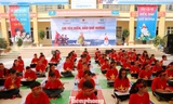 75 học sinh THCS Mỹ Thành đã tham gia cuộc thi "Em yêu biển đảo quê hương", sáng 28/9