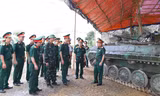 Đảm bảo sức khỏe bộ đội và vũ khí trang bị cho nhiệm vụ A80