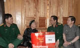 Quân đội tri ân tại chiến khu Tân Trào
