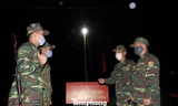 Bộ đội Biên phòng chốt chặn ngăn dịch COVID-19 trên tuyến biên giới phía Bắc. Ảnh: Nguyễn Minh