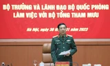 Đại tướng Phan Văn Giang chỉ đạo quân đội nắm chắc tình hình, kịp thời tham mưu chiến lược