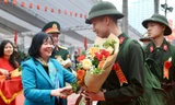 Lãnh đạo Hà Nội và Bộ Quốc phòng tiếp sức thanh niên Thủ đô tòng quân giữ nước
