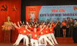 Phần thi của Liên chi đoàn Tiểu đoàn đặc nhiệm 2 về sự quan tâm, chăm lo rèn luyện và bồi dưỡng thế hệ trẻ của Bác