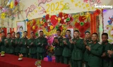 Chiến sĩ trẻ tưng bừng đêm giao thừa đón chào năm mới Ất Tỵ 2025