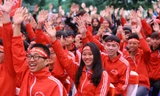 Sắc đỏ phủ kín Đại học Bách Khoa ngày hội hiến máu