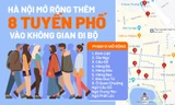 Hà Nội mở rộng 8 tuyến phố đi bộ như thế nào?