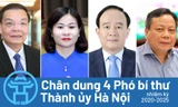 Chân dung 4 Phó Bí thư Thành ủy Hà Nội nhiệm kỳ 2020-2025