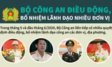 Bộ Công an điều động, bổ nhiệm lãnh đạo nhiều đơn vị