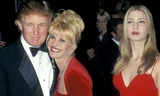 Ông Donald Trump và bà Ivana cùng con gái Ivanka. Ảnh: The Star