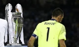 Chiếc cup Champions League vẫn ngoảnh mặt với Buffon. Ảnh: Reuters.