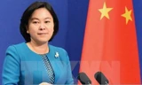 Người phát ngôn Bộ Ngoại giao Trung Quốc Hoa Xuân Oánh. (Nguồn: Kyodo/TTXVN)