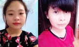  Hai nữ sinh Trâm (ảnh trái) và Hoàn (ảnh Phải) cùng mất tích bí ẩn.