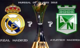 FIFA Club World Cup 2016 nhiều khả năng sẽ chỉ là cuộc tranh tài của Real Madrid và Atletico Nacional, hai nhà vô địch của châu Âu và Nam Mỹ.