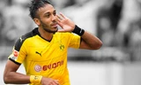 Aubameyang đang có phong độ cao và chỉ mới 26 tuổi. Ảnh: Reuters