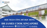 Hội thảo 'Công bố và giải đáp Học bổng ĐH James Cook Singapore'