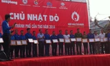 Nhiều điển hình hiến máu nhân đạo được tuyên dương là chiến sỹ Công an TP Cần Thơ