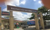 Trường tiểu học Bình Chánh, huyện Bến Lức, tỉnh Long An, nơi xảy ra vụ việc