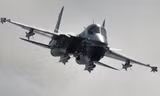 Máy bay Su-34 với các vũ khí hiện đại như tên lửa Kh-31, Kh-59. Ảnh: Sputnik.