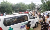 Xe chở thi thể các nạn nhân về quê lo hậu sự